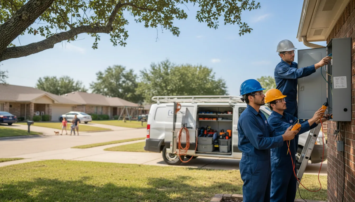 Certified electrician providing emergency electrical services in Claypool, IN